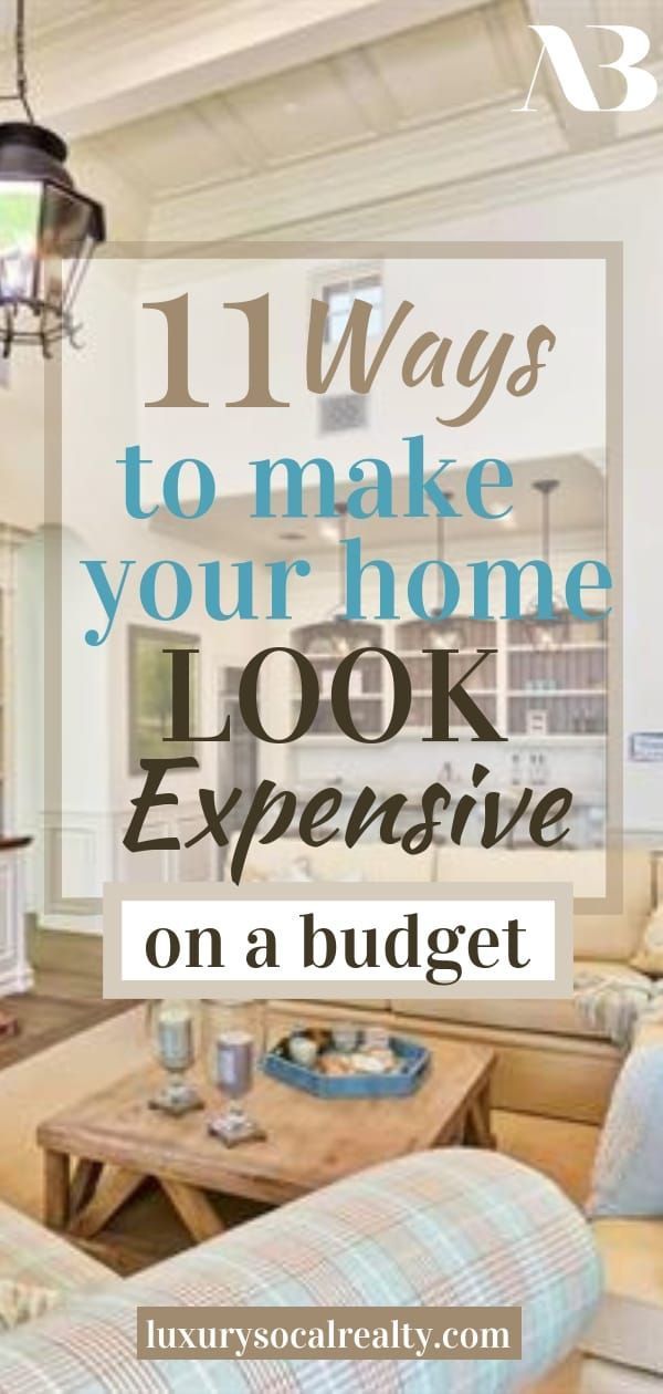 11 Ways To Make Your House Look Expensive (On A Budget) -   18 room decor On A Budget how to make ideas