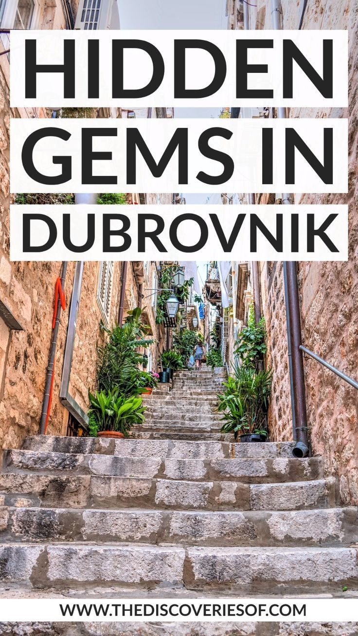 Dubrovnik: Seven Hidden Gems You Shouldn't Miss -   18 travel destinations Wanderlust europe ideas