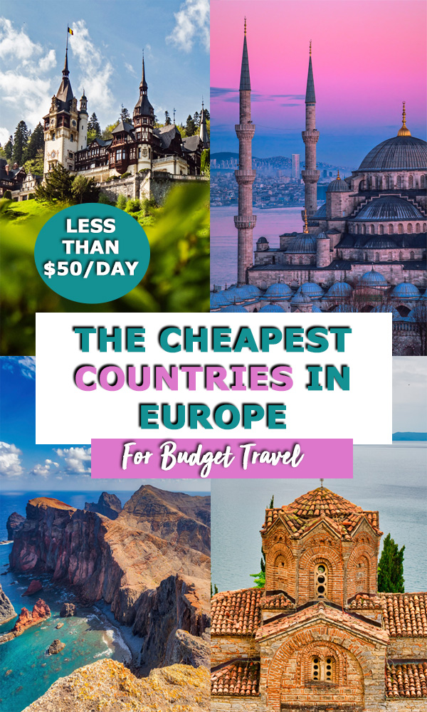 18 of the Cheapest Countries in Europe For Travel in 2019 -   18 travel destinations Wanderlust europe ideas