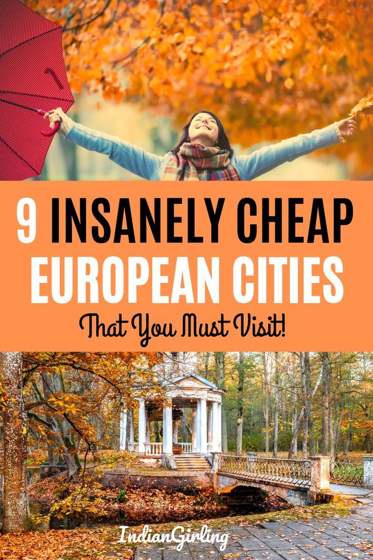 9 Cheapest European Cities That You Can Visit For Less Than $50 a Day -   18 travel destinations Wanderlust europe ideas