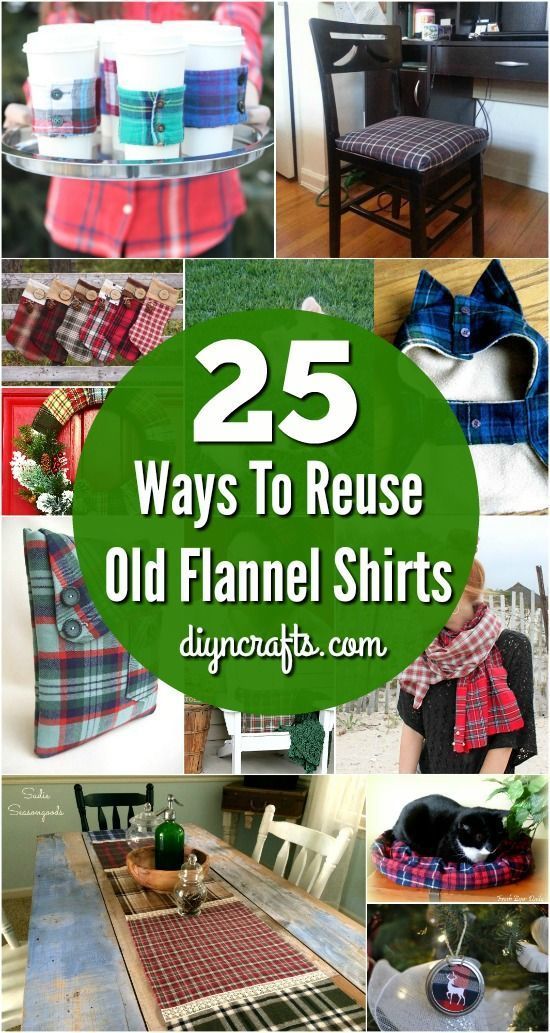 25 Creative Ways To Reuse and Repurpose Old Flannel Shirts -   19 DIY Clothes Projects lace ideas