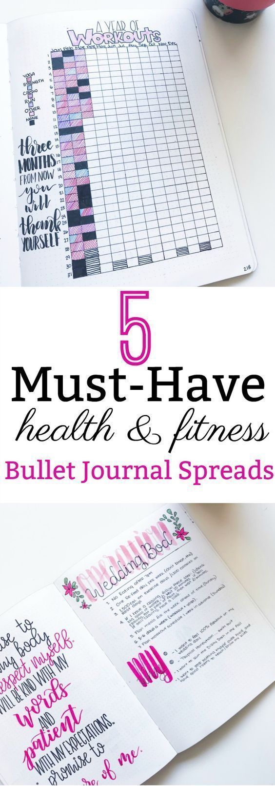 5 Must-Have Health and Fitness Bullet Journal Spreads -   19 fitness Gear must have ideas