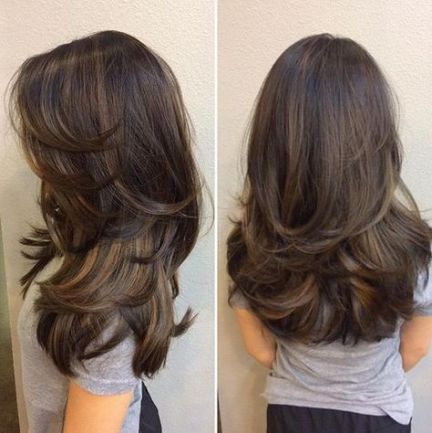 30 Trendy hairstyles long layers haircuts highlights -   19 hairstyles Long layers ideas