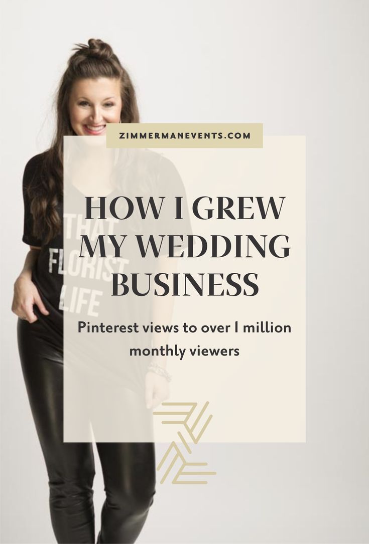 Want success? Put a Pin in it -   19 wedding Planner business ideas