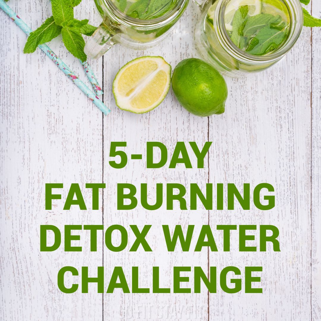 5 Day Fat Burning Detox Water Challenge -   20 diet Challenge videos ideas
