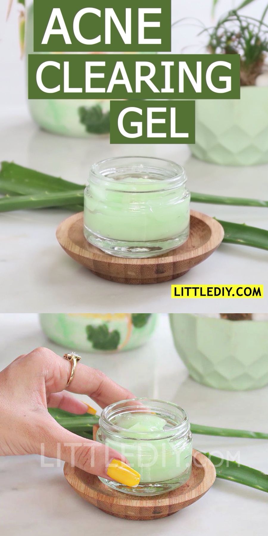 ACNE CLEARING GEL | Little DIY -   20 skin care Tips videos ideas