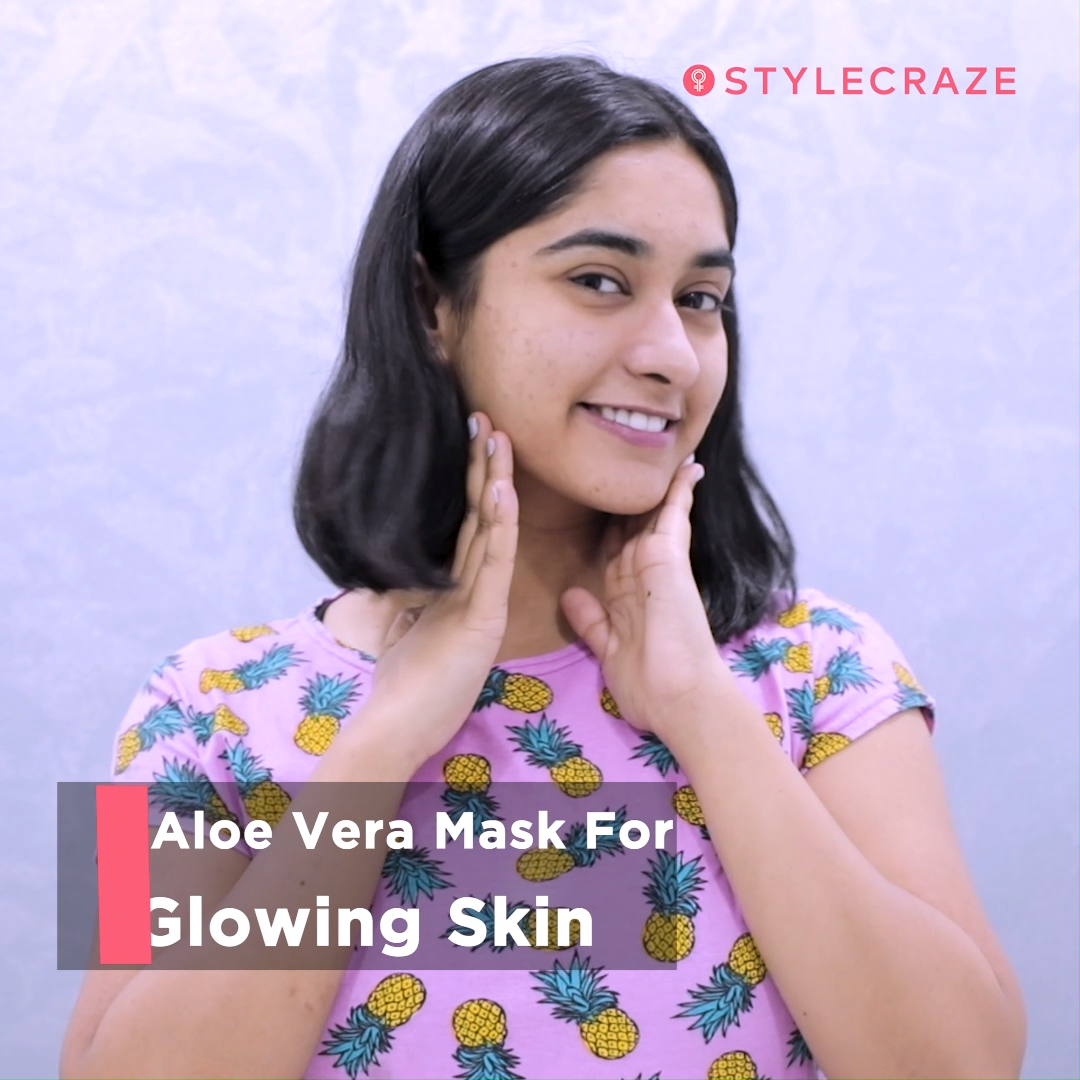 12 Aloe Vera Face Packs For Different Skin Types -   20 skin care Tips videos ideas