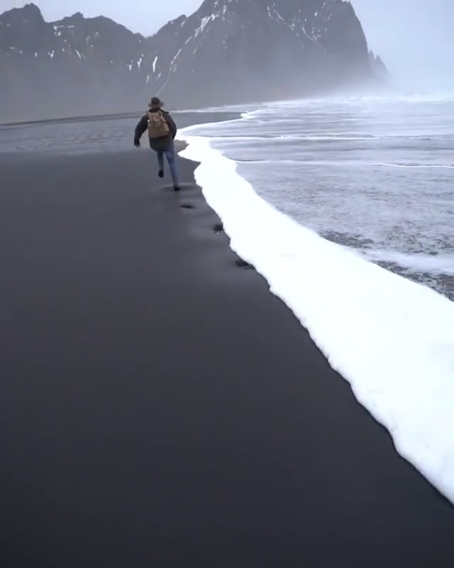 Iceland's black sand beaches рџ‡®рџ‡ё -   21 travel destinations Videos photography ideas