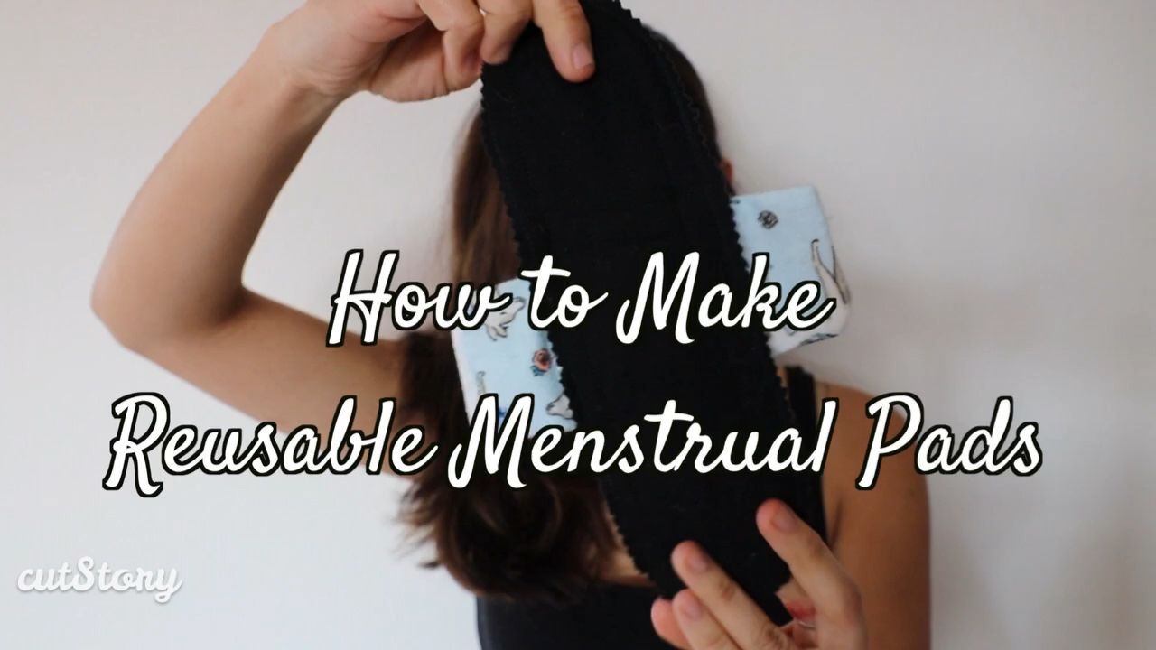 How to Make Reusable Menstrual Pads -   23 DIY Clothes Videos scarf ideas