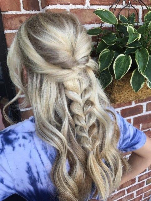 8 braided hairstyles Homecoming ideas