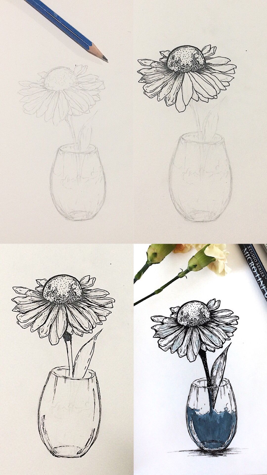 8 planting Drawing sketch ideas