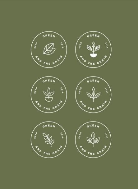 8 planting Logo ideas