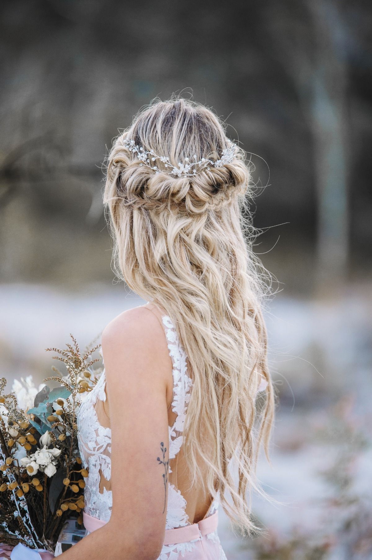 Winter Bridal Looks You Can't Help But Love -   8 winter wedding Hairstyles ideas