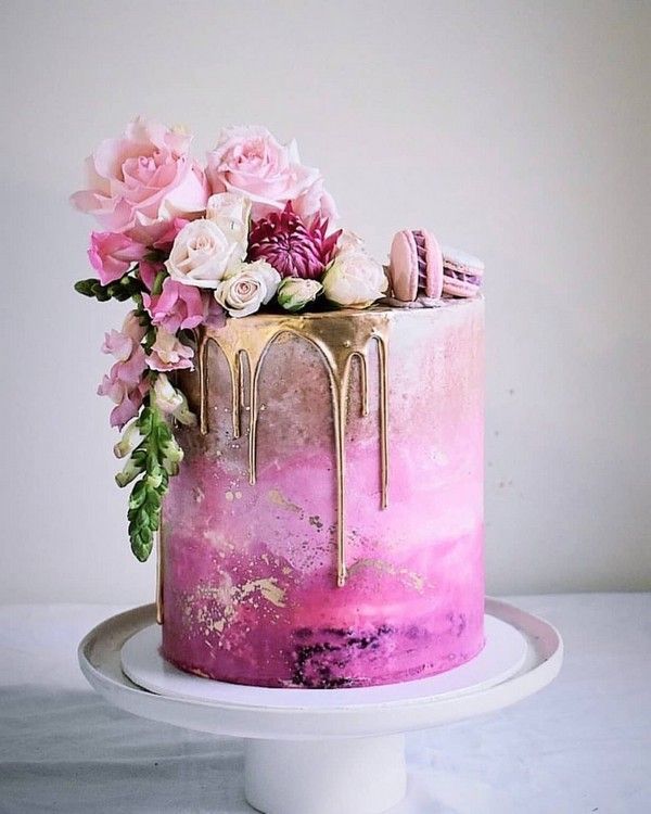 20 Best Wedding Cake Ideas 2019 -   10 cup cake Pink ideas