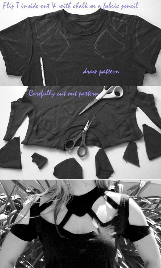 40 Simple No Sew DIY Clothing Hacks, Designs And Ideas -   10 DIY Clothes Reconstruction awesome ideas