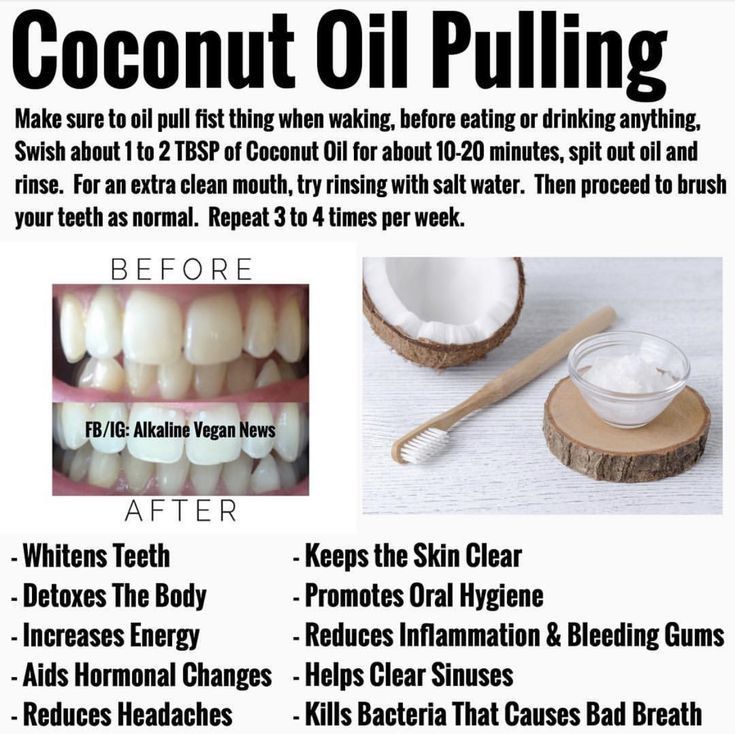 Coconut Oil Pulling -   10 fitness coconut oil ideas