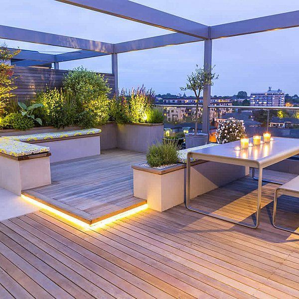 Best Home Decorating Ideas - 50+ Top Designer Decor -   10 garden design Roof terraces ideas