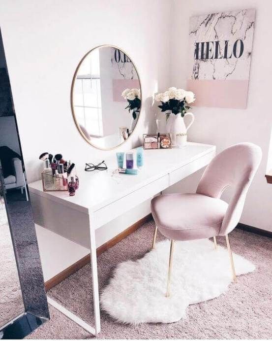 28+ DIY Simple Makeup Room Ideas, Organizer, Storage and Decorating -   10 girly room decor ideas