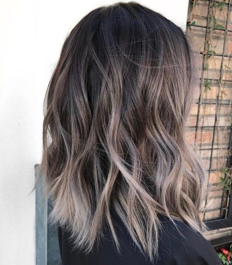 60 Shades of Grey: Silver and White Highlights for Eternal Youth -   10 hair Cuts brunette ideas