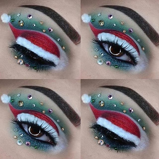 10 makeup Christmas hair ideas