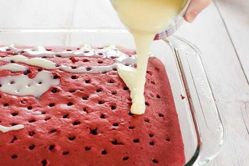 10 Ridiculously Easy Poke Cake Recipes -   11 cake Strawberry condensed milk ideas