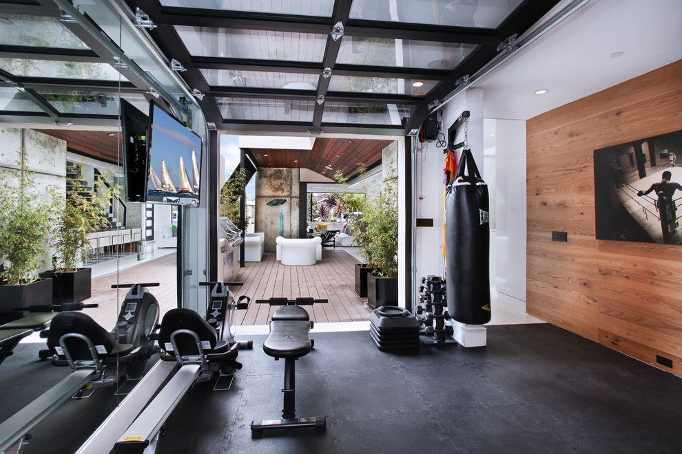 25 Stunning Private Gym Designs For Your Home -   11 creative fitness Room ideas