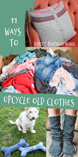 11 Ways to Upcycle Old Clothes -   11 DIY Clothes Closet fun ideas