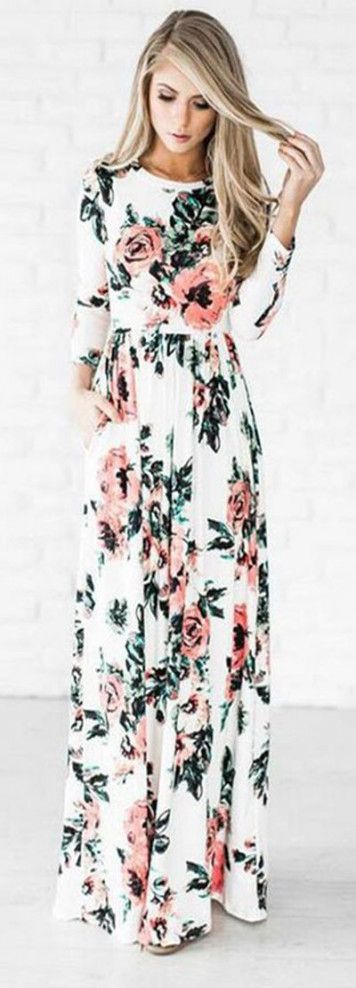 62 Ideas for clothes for teens church maxi skirts -   11 dress For Teens floral ideas
