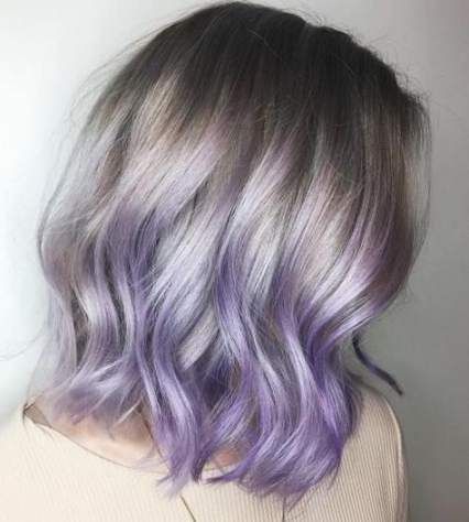 29 ideas hair ombre lavender silver -   11 lavender hair Silver ideas