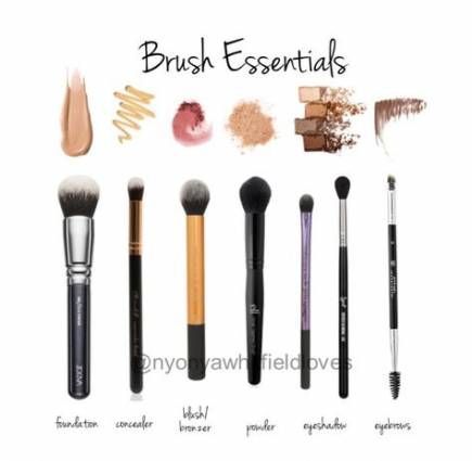 Makeup Brushes Eyeshadow Make Up 57 Ideas -   11 makeup For Beginners list ideas