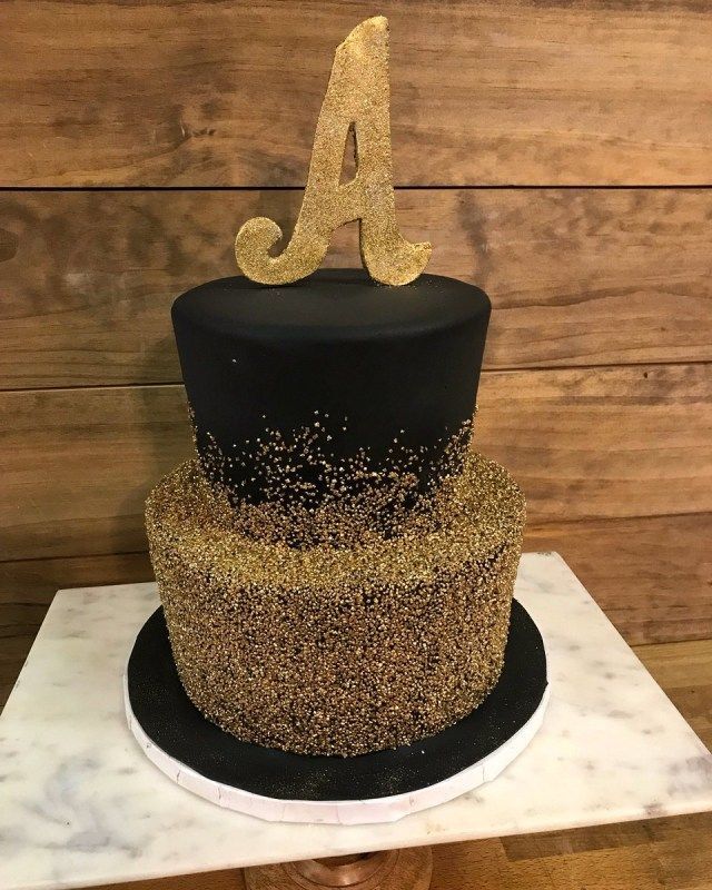 21+ Elegant Picture of Black Birthday Cake -   12 black cake Birthday ideas