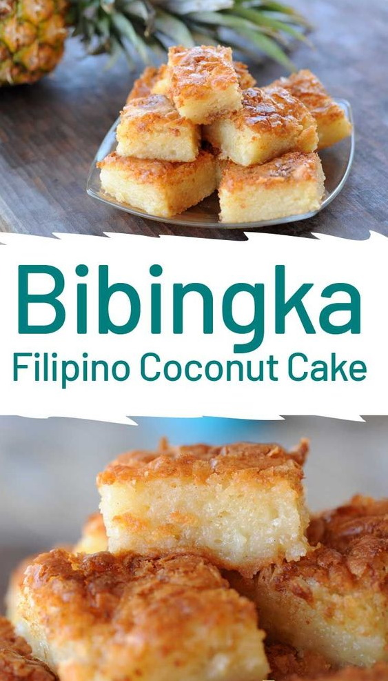 Bibingka - Filipino Coconut Cake -   12 desserts Coconut cooking ideas
