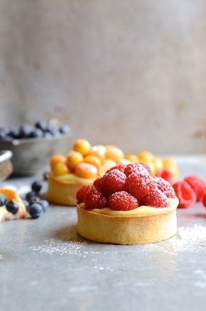 Cr?me p?tissi?re summer berry tarts -   12 desserts French patisserie ideas