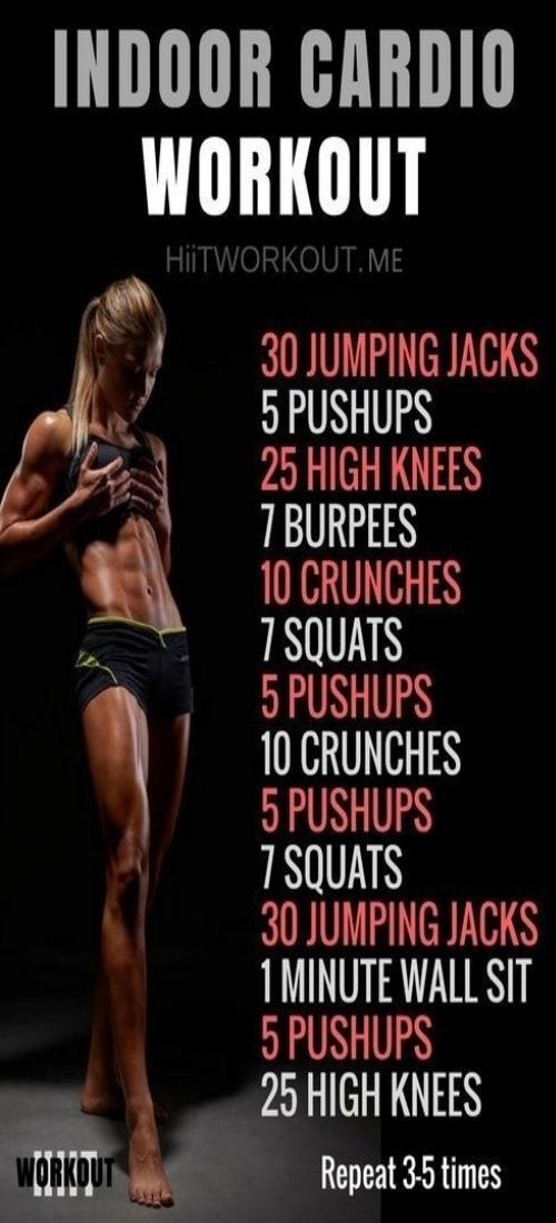 30 Minutes Home Cardio Workout Without Equipment -   12 fitness Equipment 30 day ideas