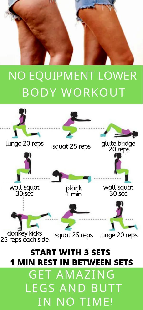 Lower Body Workout No Equipment Needed -   12 fitness Equipment 30 day ideas