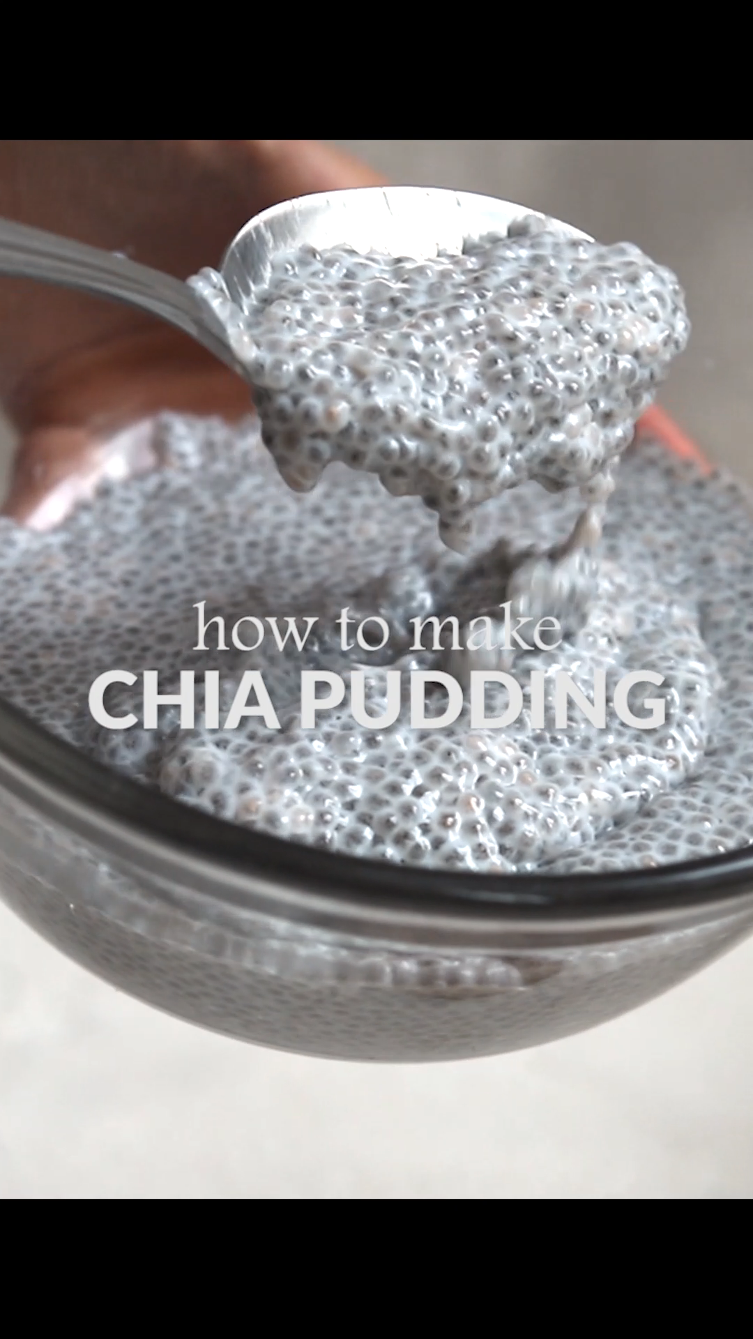 How to make Easy Chia Pudding -   12 healthy recipes Vegan chia seeds ideas