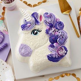 Pretty in Purple Unicorn Cake -   13 cake Unicorn simple ideas