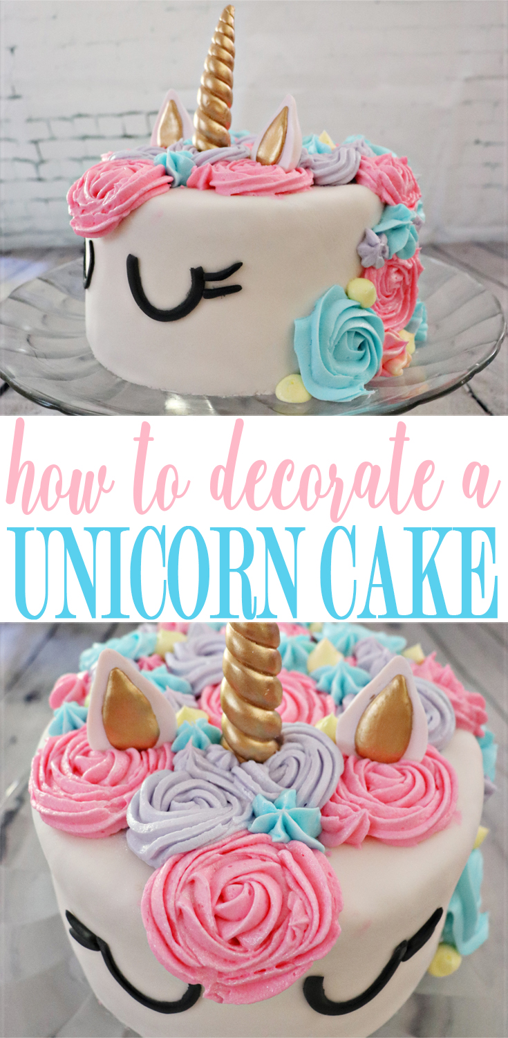 How To Decorate A Unicorn Cake: A Simple Tutorial -   13 cake Unicorn simple ideas