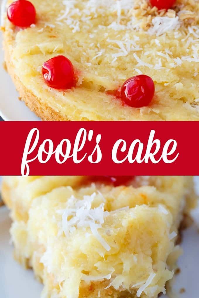 Fool's Cake -   13 desserts Potluck yellow cakes ideas