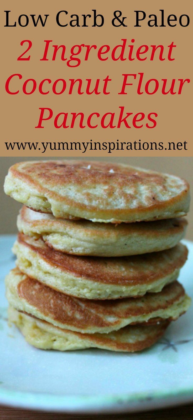 Grain Free Coconut Flour Pancakes (GAPS, Paleo) -   13 diet Dinner coconut flour ideas