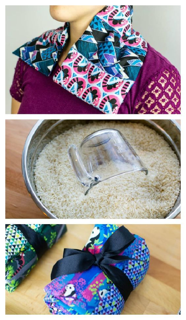 DIY Heating Pad - for shoulders and neck -   13 diy projects Sewing style ideas