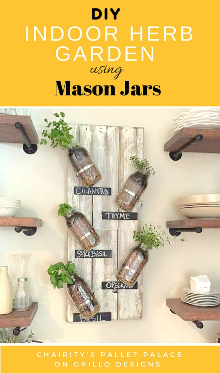 13 garden design Herb mason jars ideas