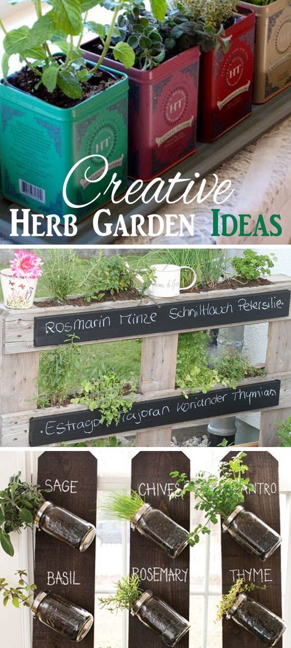 13 garden design Herb mason jars ideas