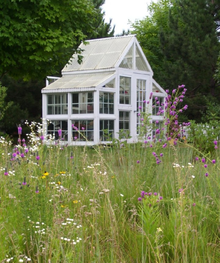 26 Amazing Greenhouses Made From Salvaged Windows -   13 garden design Interior window ideas