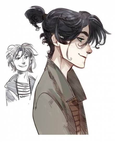 13 hair Drawing character design ideas