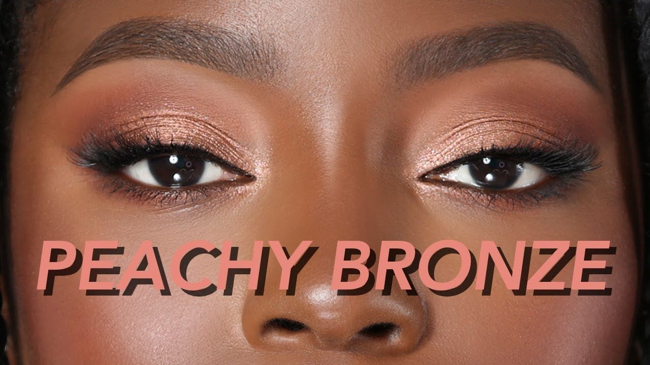 Peachy Bronze Makeup Look | Hindash -   13 makeup Bronze watches ideas