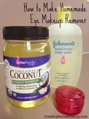 How to Make Eye Makeup Remover -   13 makeup Easy baby shampoo ideas
