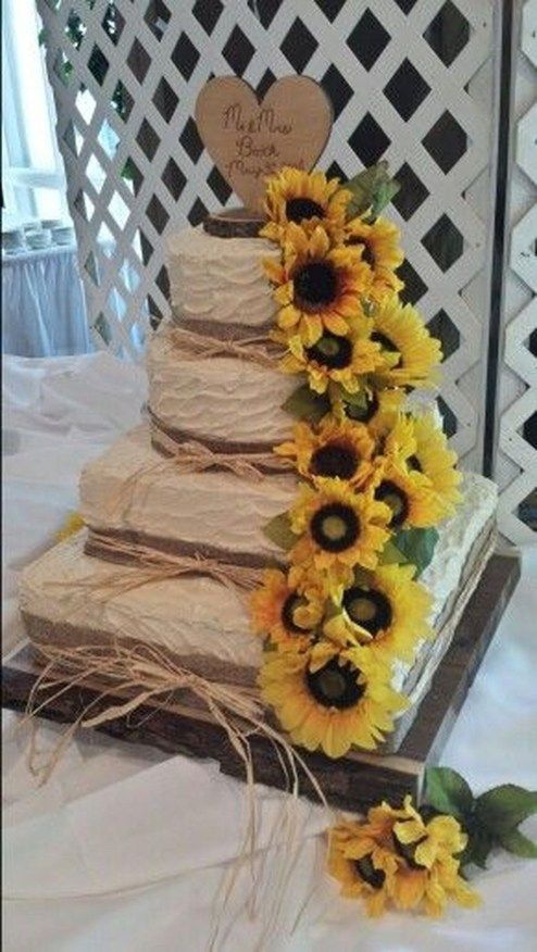 30+ Modern Rustic Sunflower Wedding Theme Ideas -   13 wedding Sunflower ideas