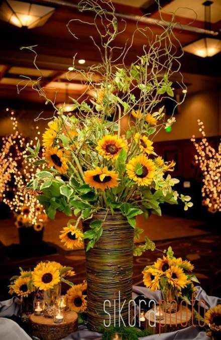 Best wedding sunflower theme rustic 50+ Ideas -   13 wedding Sunflower ideas
