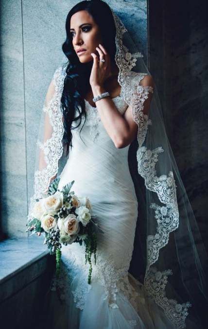 47+ Ideas For Wedding Dresses Sweetheart Sleeves Veils -   14 catholic wedding Veils ideas